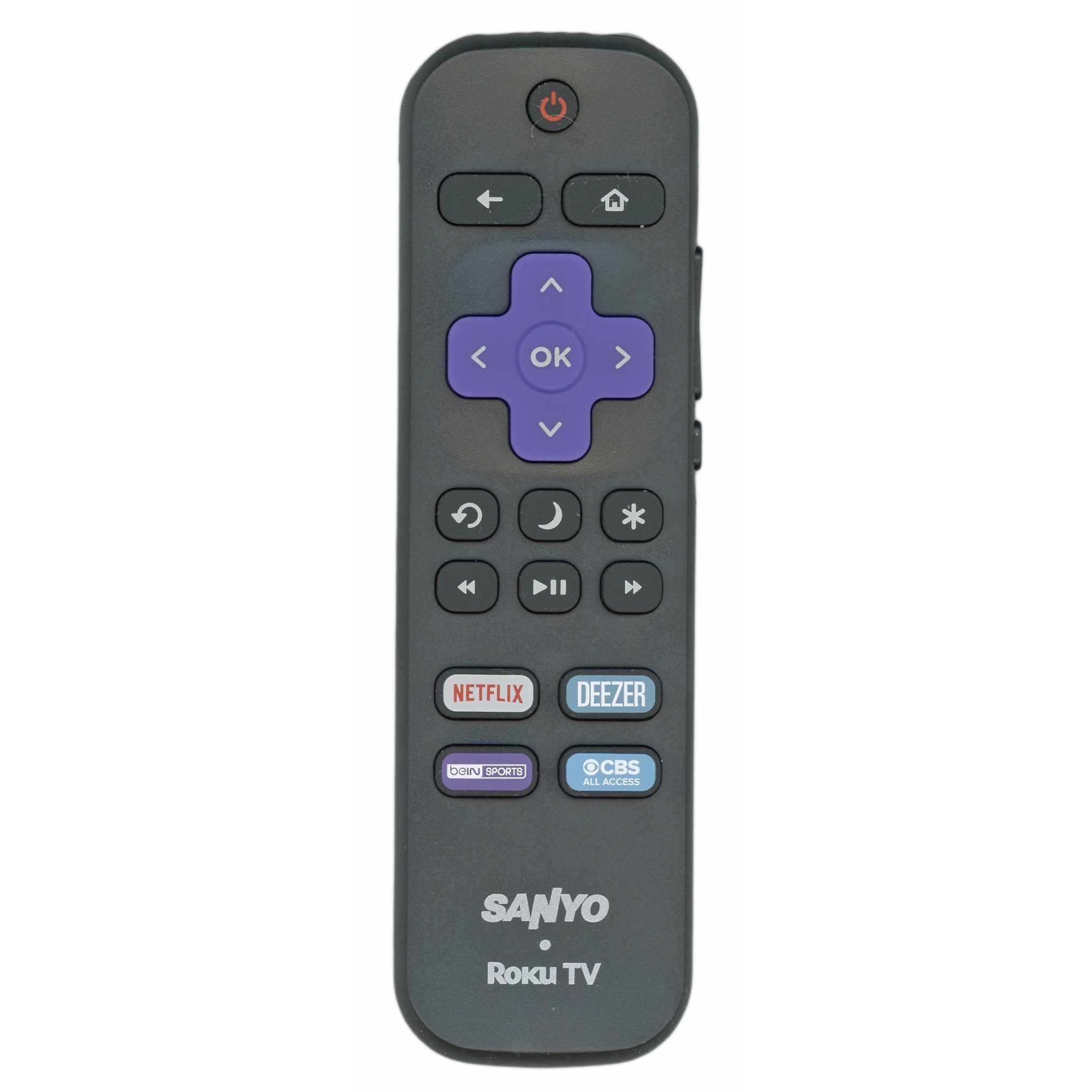 Sanyo URMT21CND008 ROKU TV Remote Control