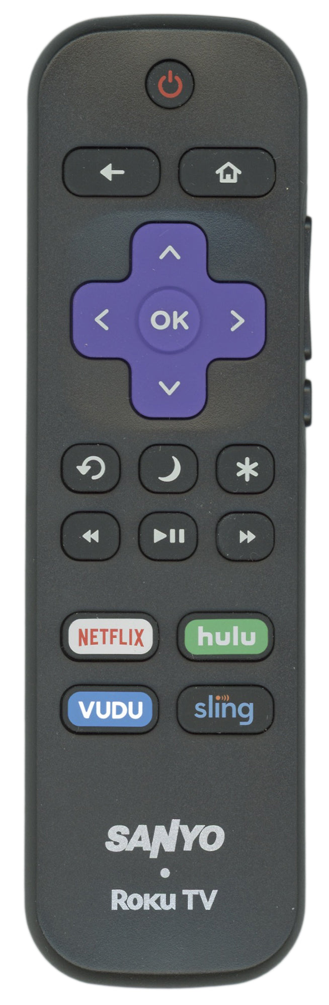 Sanyo URMT21CND006 Roku TV Remote Control