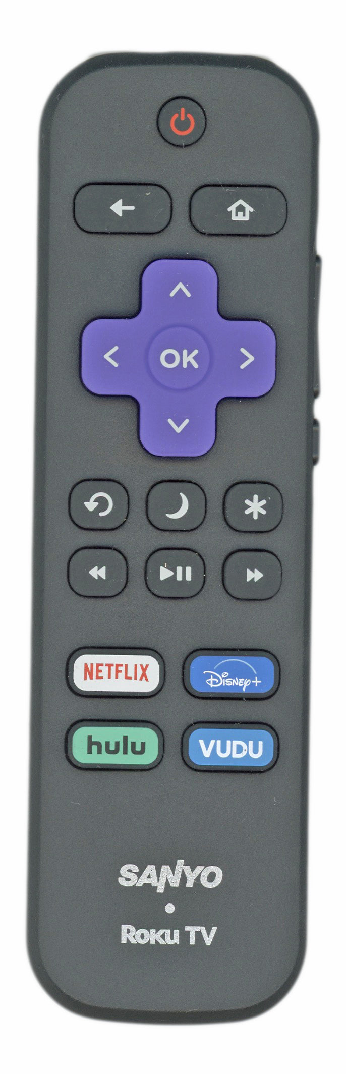 Sanyo RCALIR ROKU TV Remote Control