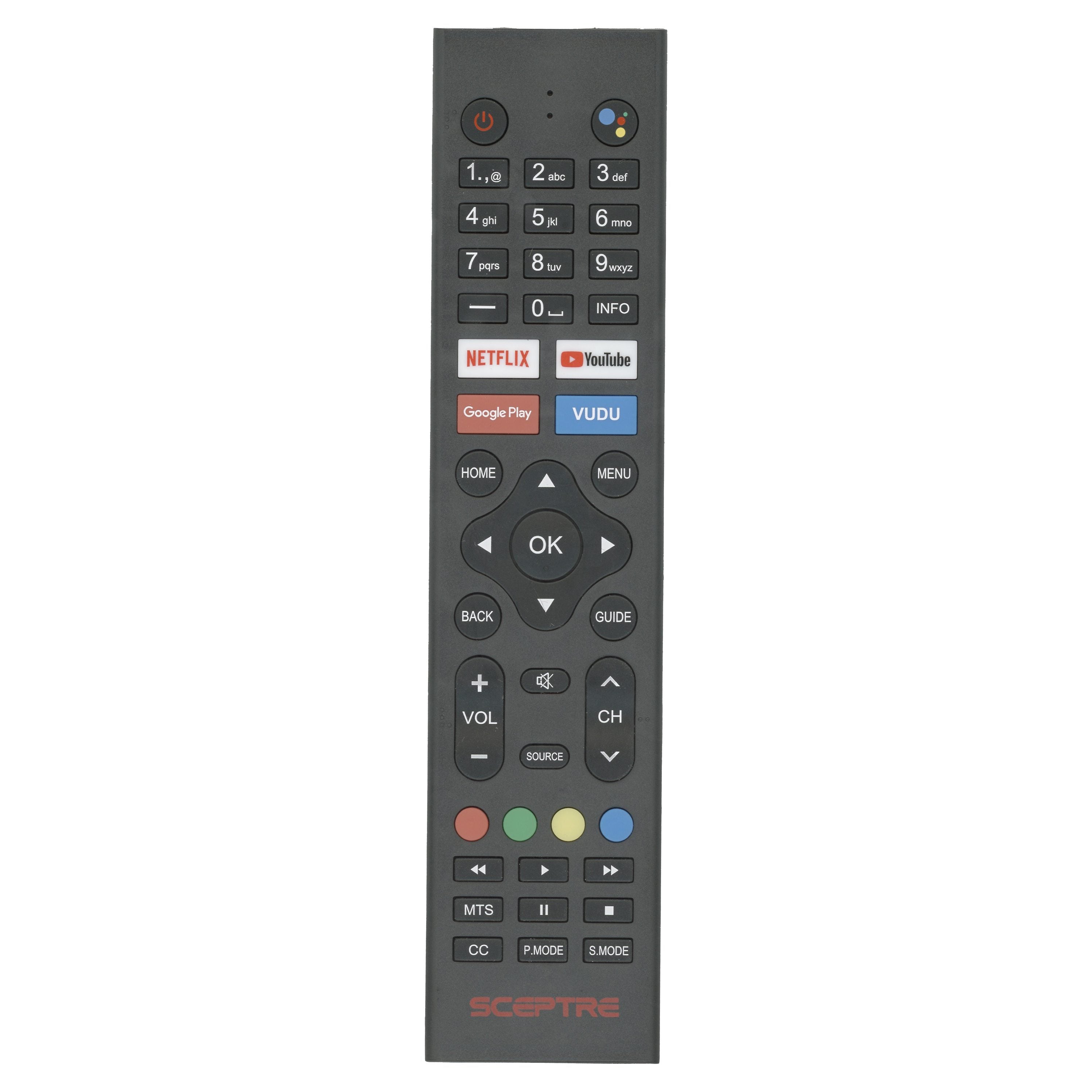 Sceptre 280401010470 Google TV Remote Control