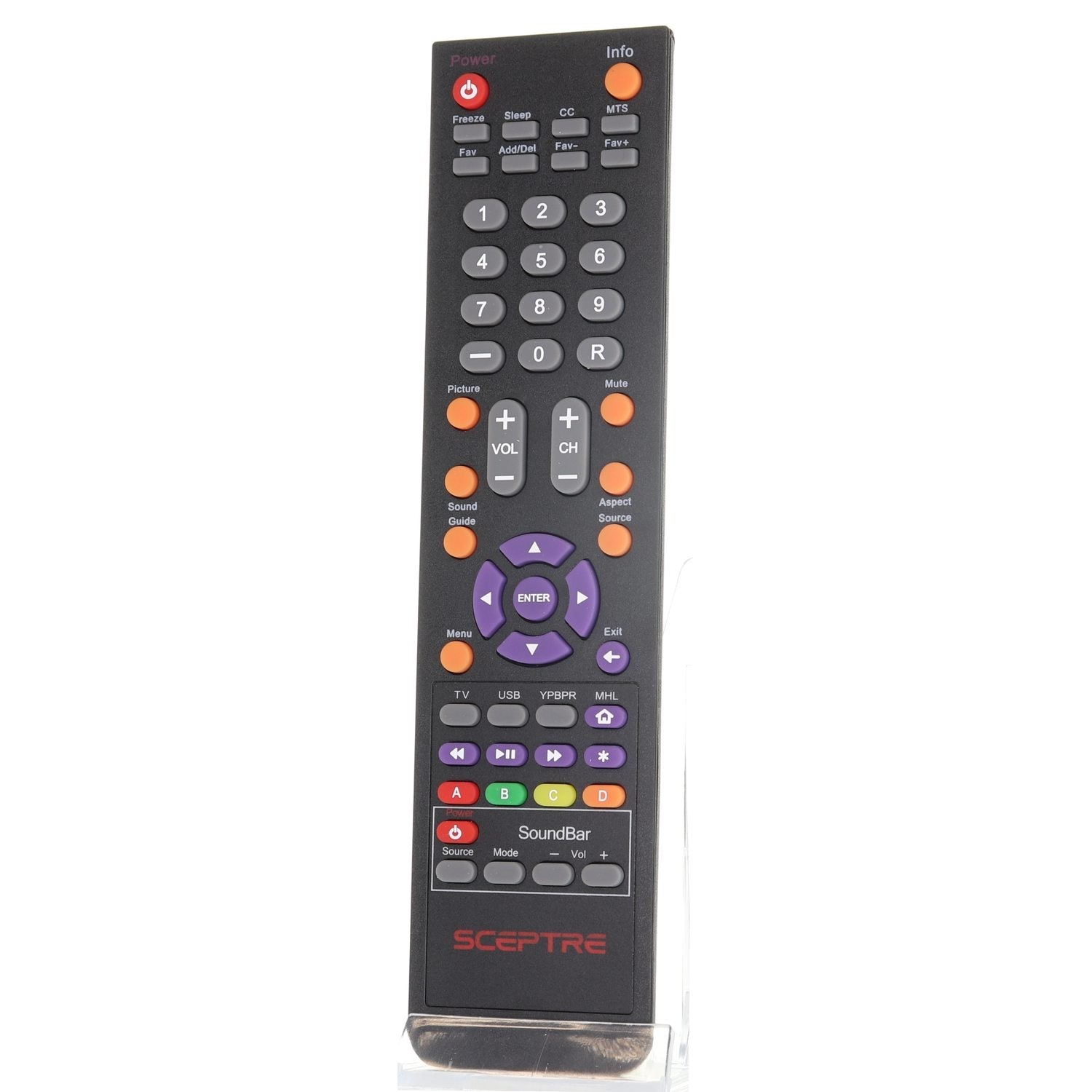 Sceptre E325BV TV Remote Control