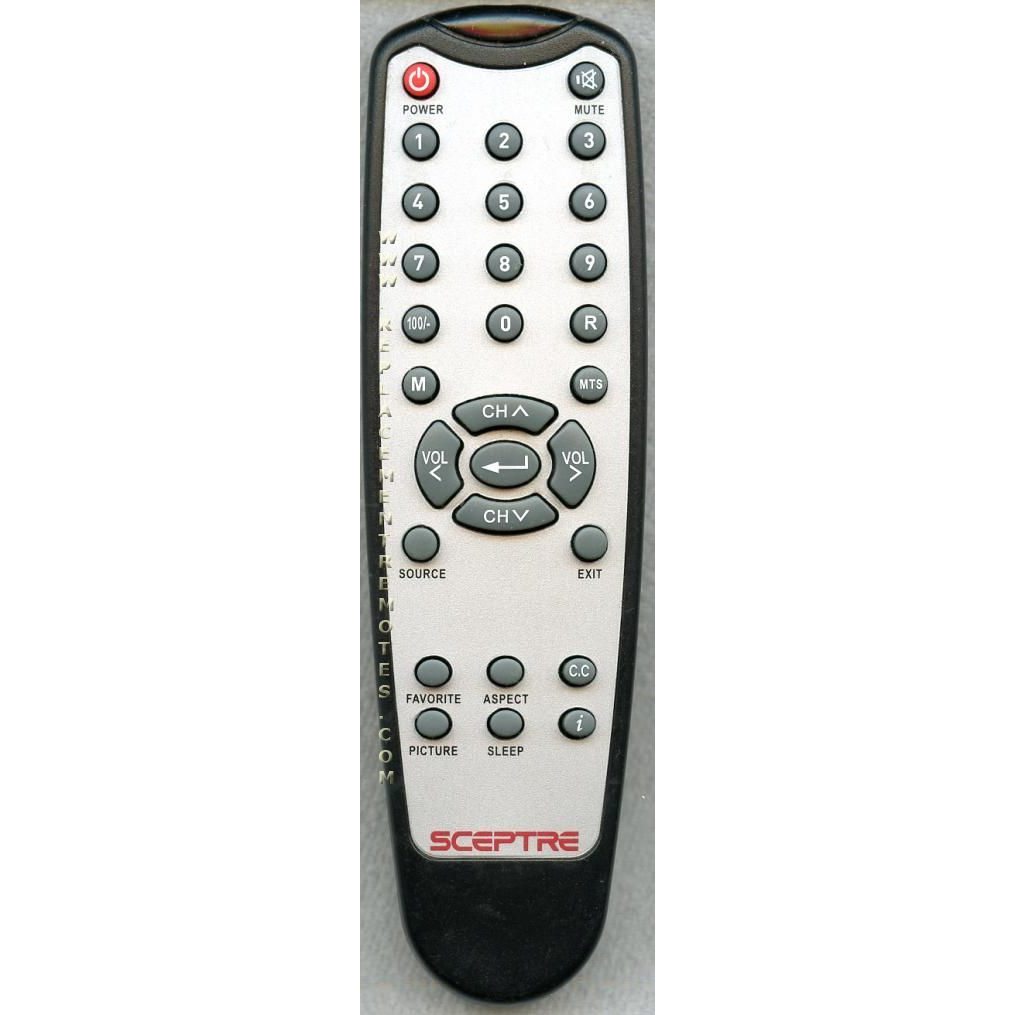 Sceptre SCE001 TV Remote Control