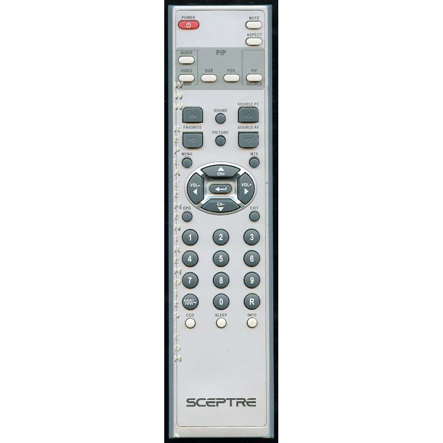 Sceptre SCE002 TV Remote Control