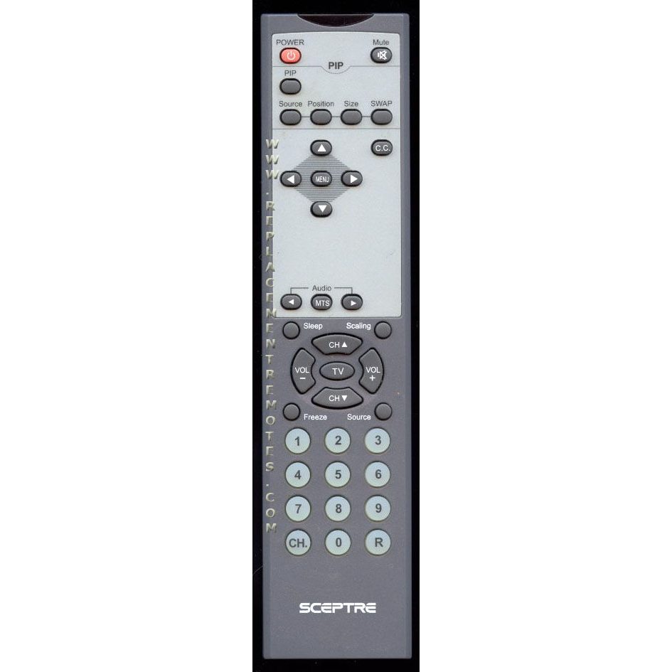 Sceptre SCEP402T TV Remote Control