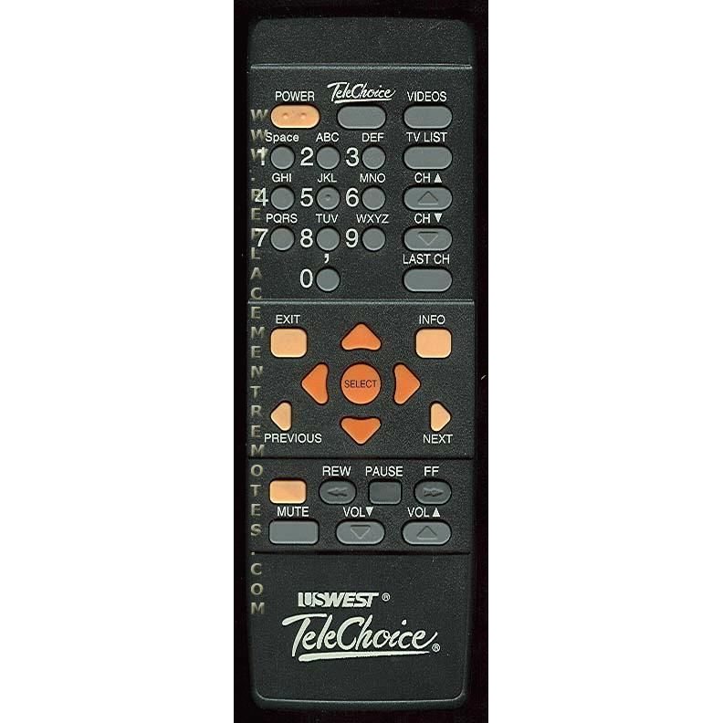 Scientific Atlanta 8650XBUSW Cable Remote Control