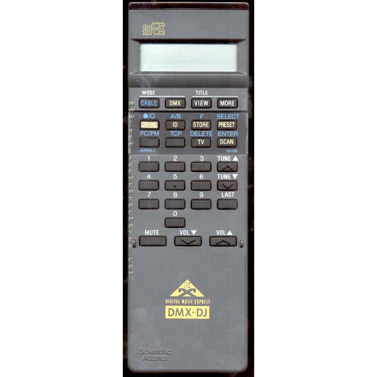 Scientific Atlanta DMXDJ Cable Remote Control