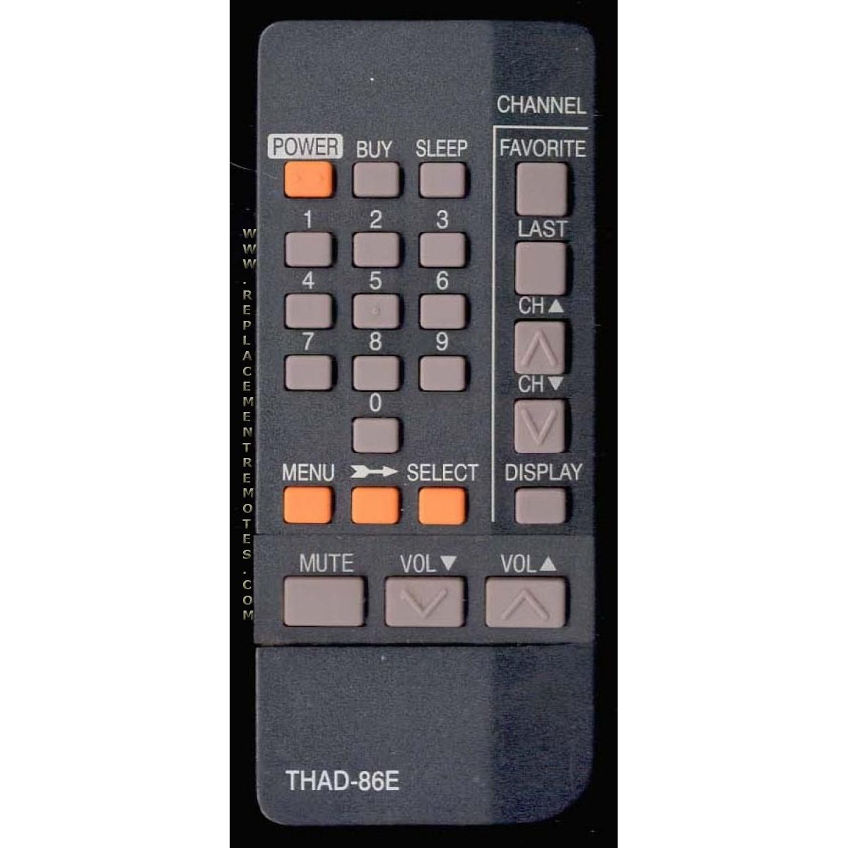 Scientific Atlanta THAD86E Cable Remote Control