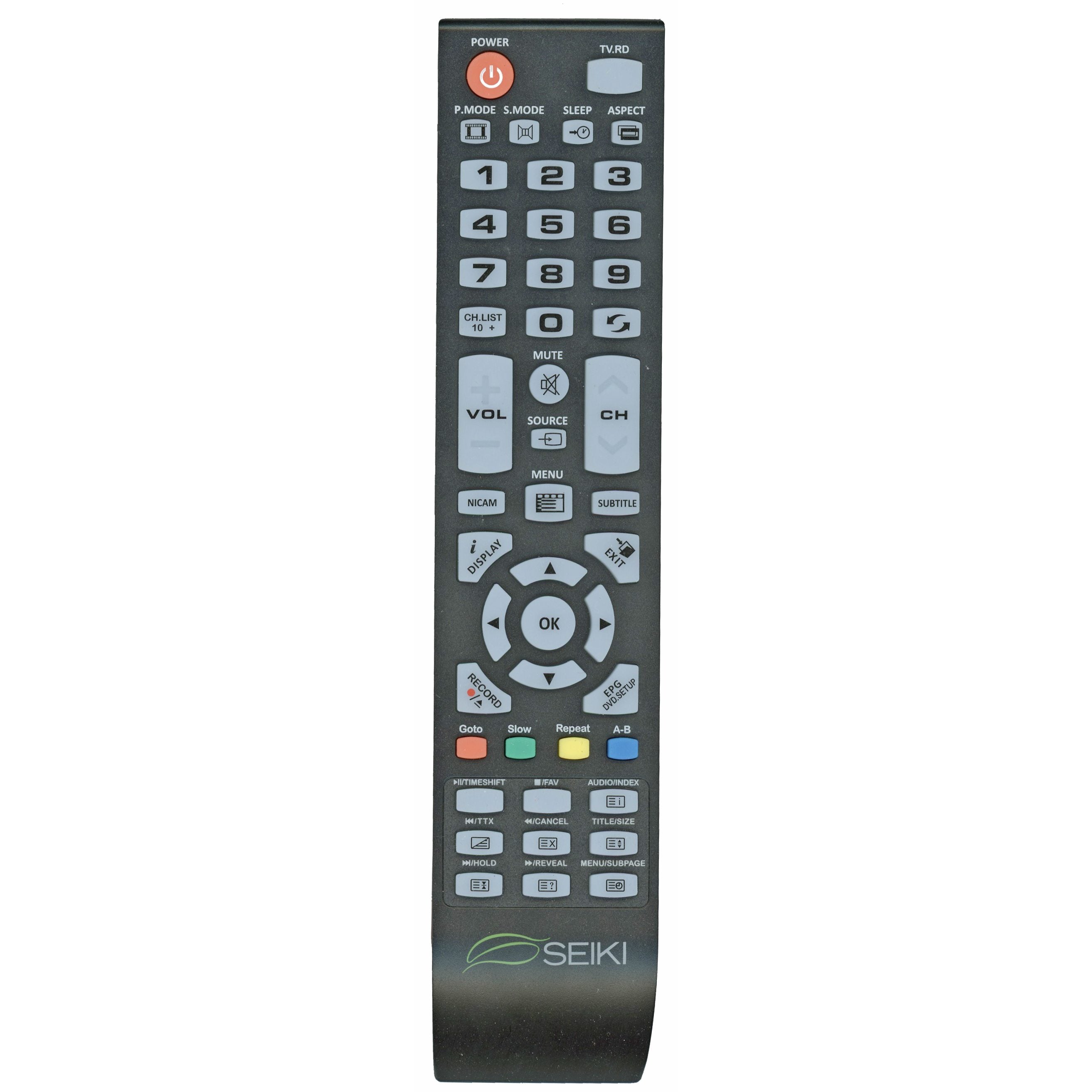 Seiki 84504960B01 TV Remote Control