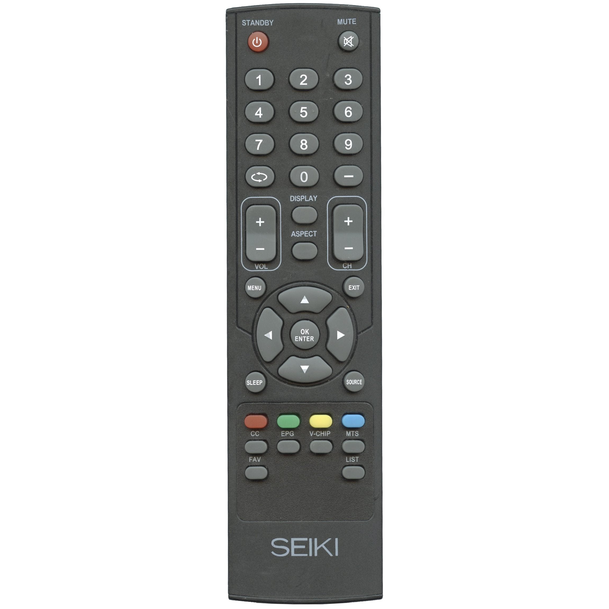 Seiki SEI001 TV Remote Control