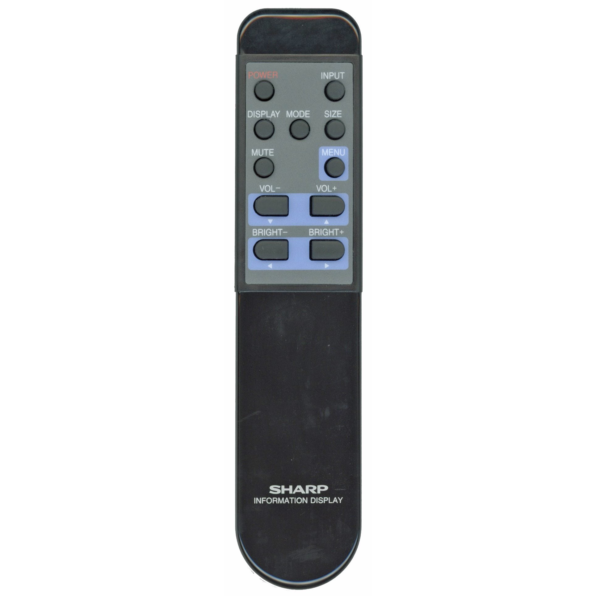 Sharp 0NYR7BDRNESPF Monitor Remote Control