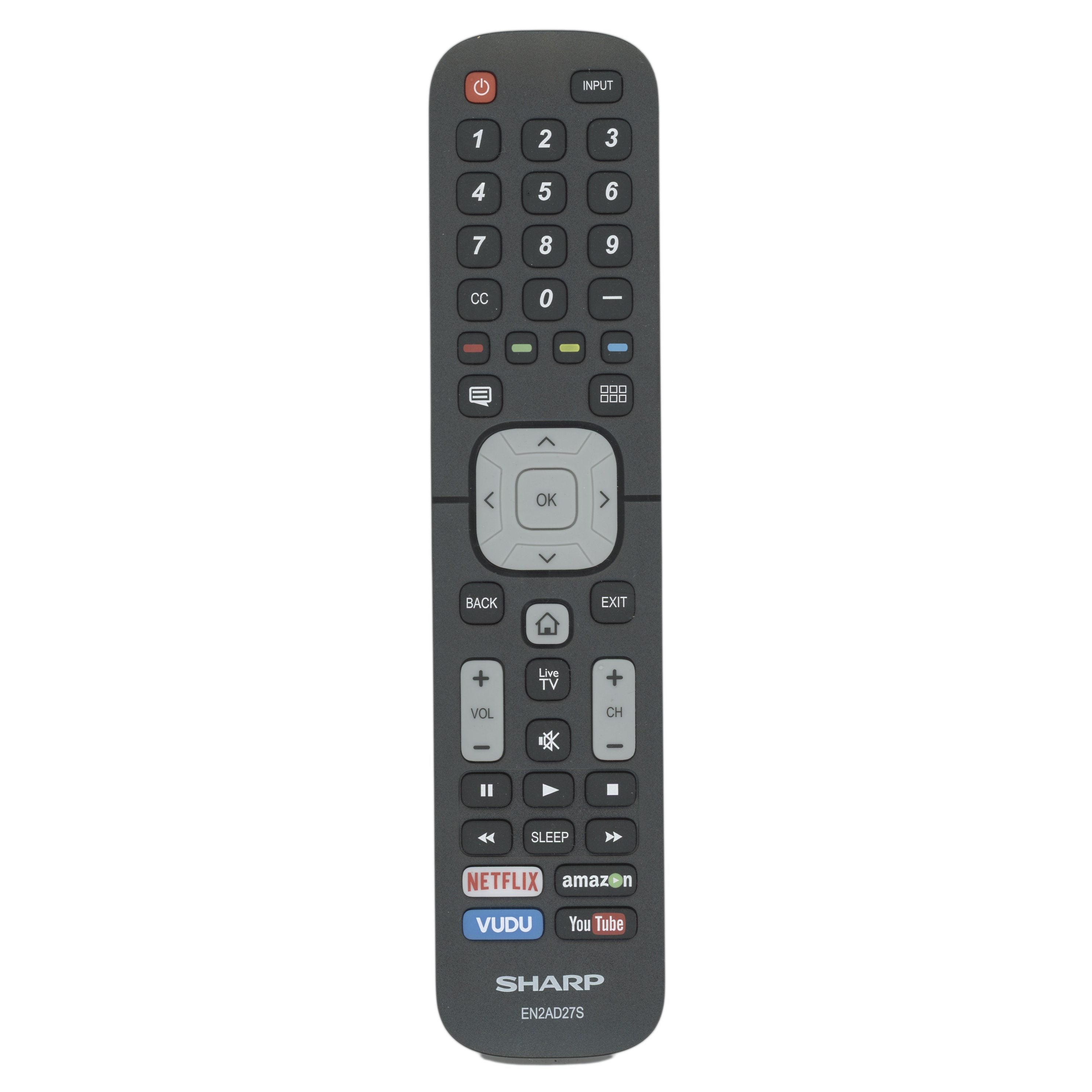 Sharp EN2AD27S TV Remote Control