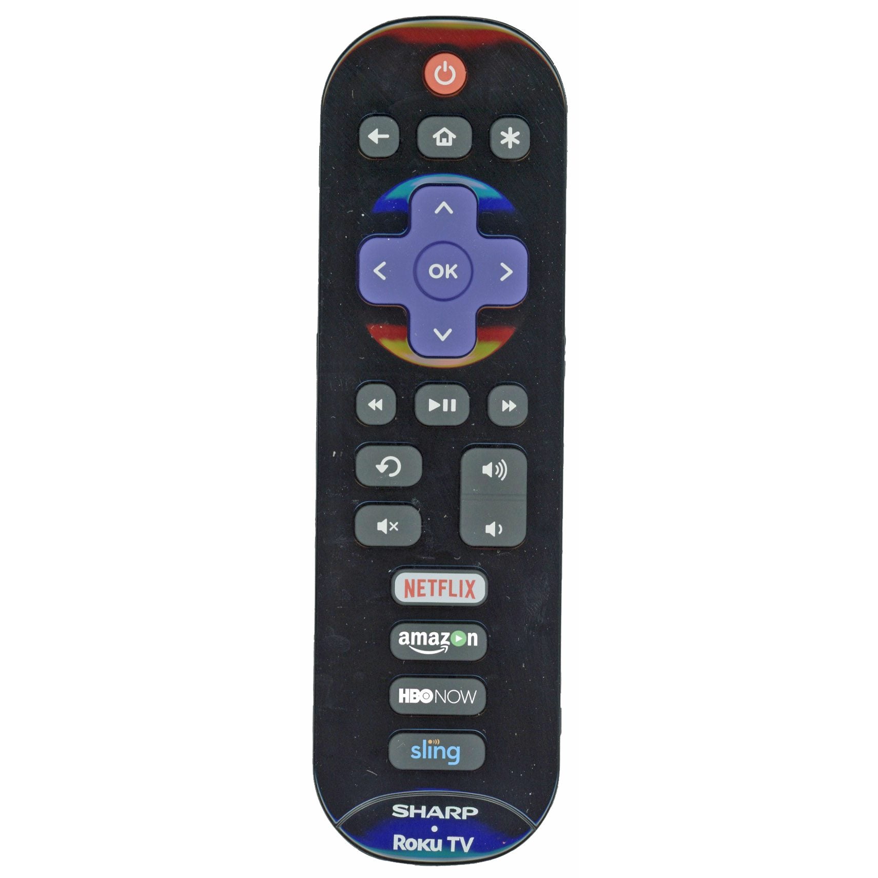 Sharp EN3B32R ROKU TV Remote Control