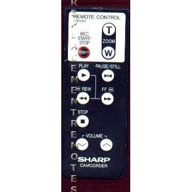 Sharp G0054TA Video Camera Remote Control