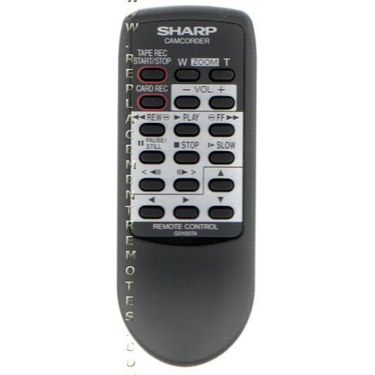 Sharp G0100TA Video Camera Remote Control