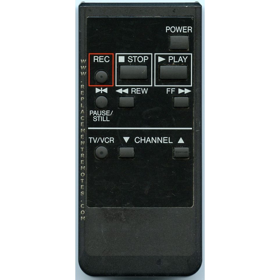 Sharp G0278GESA VCR Remote Control