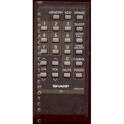 Sharp G0684CESA TV Remote Control