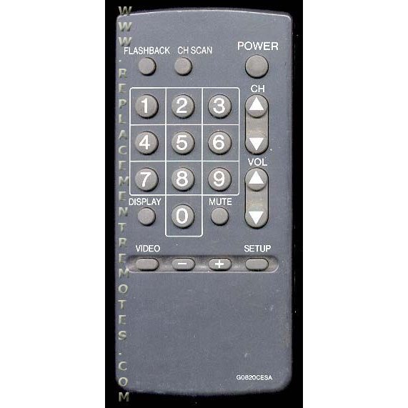 Sharp G0820CESA TV Remote Control