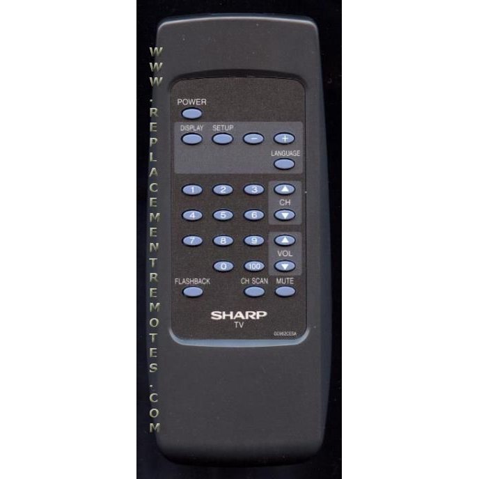 Sharp G0962CESA TV Remote Control