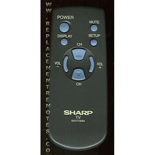 Sharp G1017CESA TV Remote Control