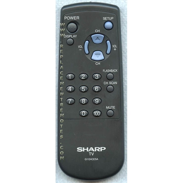 Sharp G1124CESA TV Remote Control