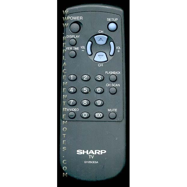 Sharp G1125CESA TV Remote Control