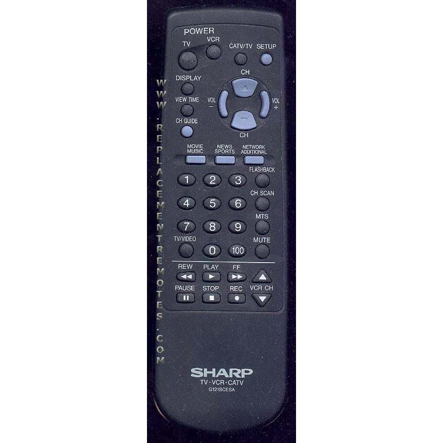 Sharp G1218CESA TV Remote Control