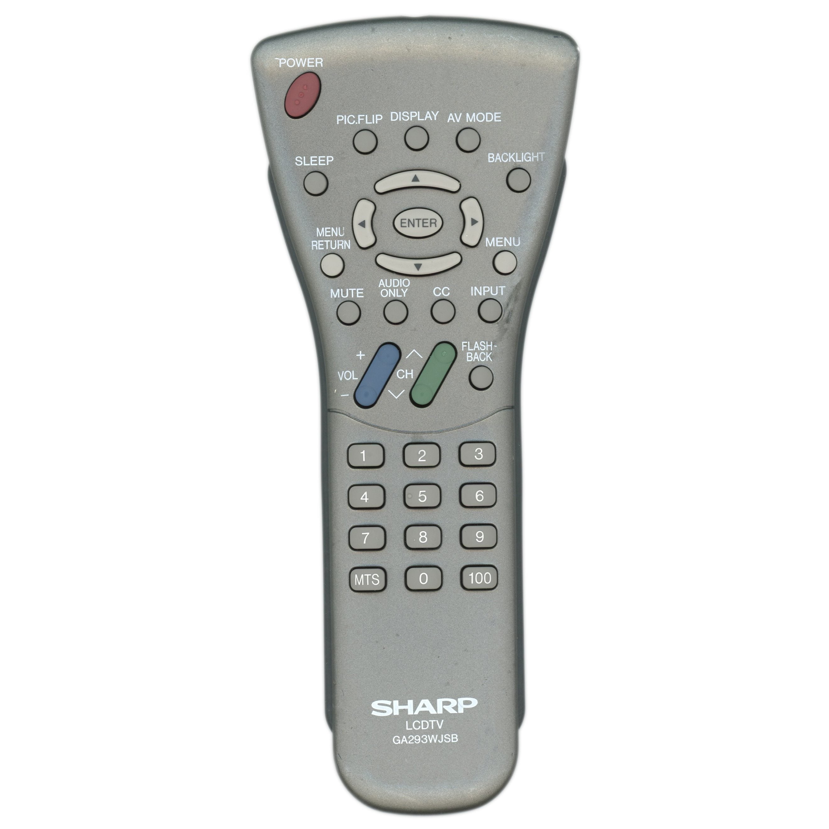 Sharp GA293WJSB TV Remote Control