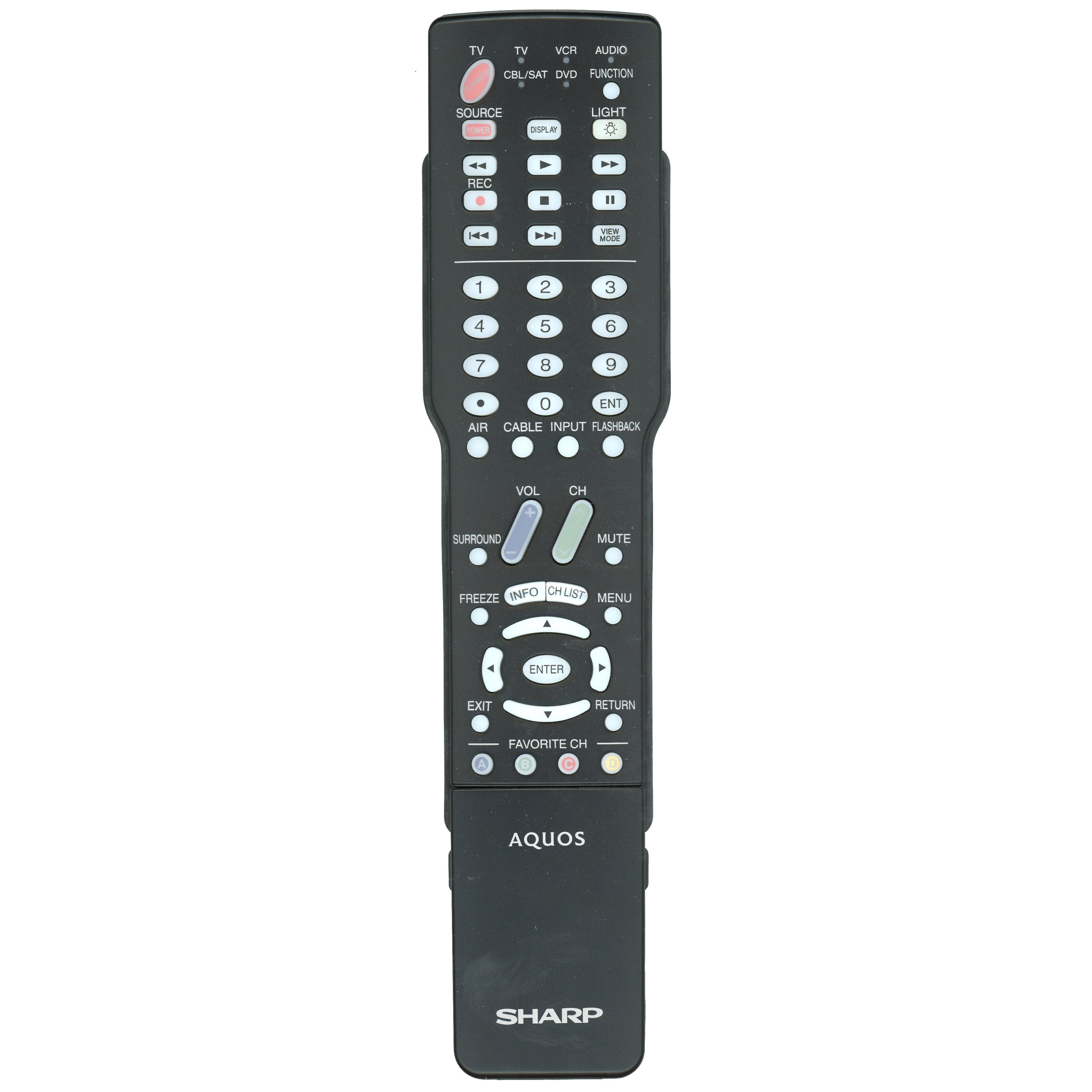 Sharp GA414WJSA TV Remote Control