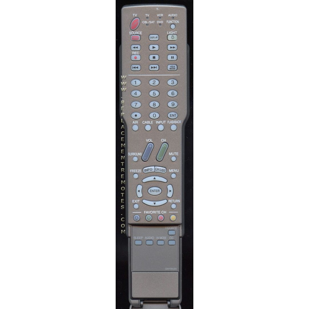 Sharp GA415WJSA TV Remote Control