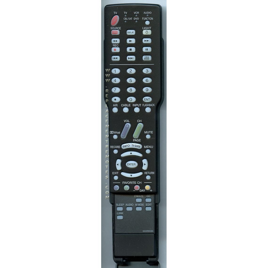 Sharp GA425WJSA TV Remote Control