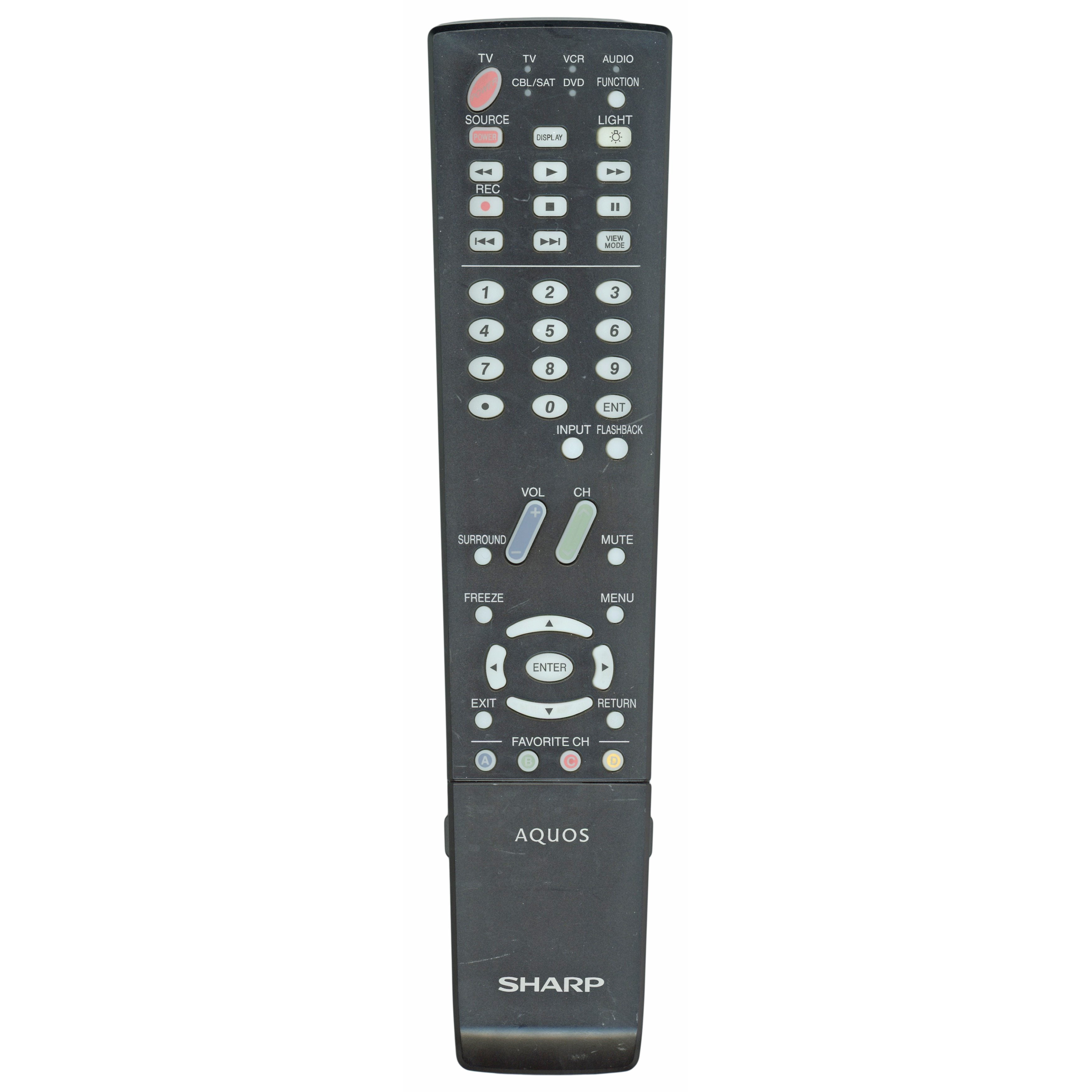 Sharp GA535WJSA TV Remote Control