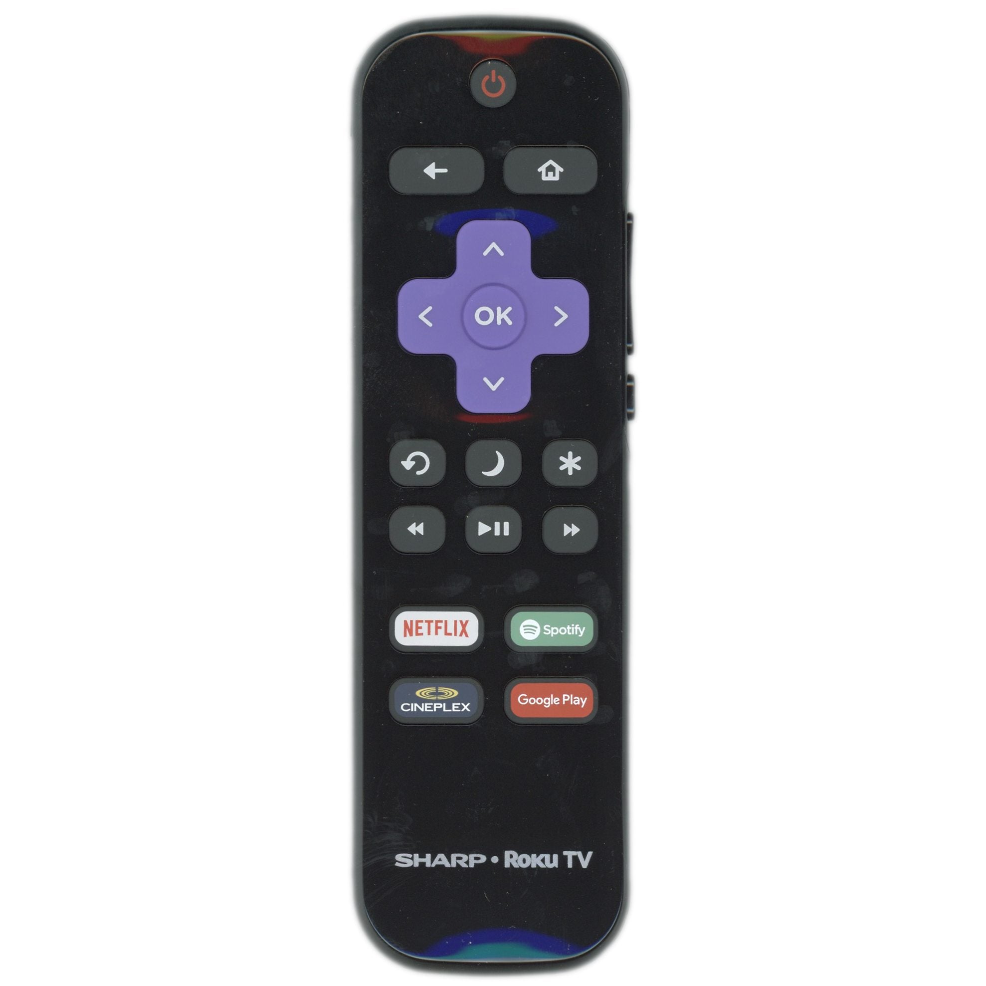 Sharp LCRCRUDCA18 Roku TV Remote Control