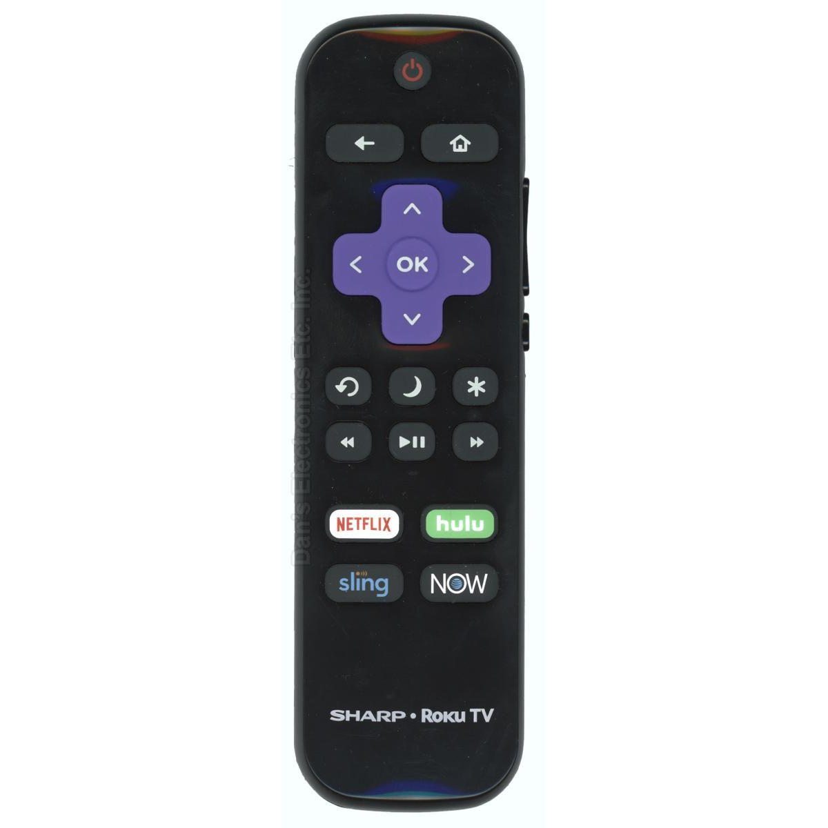 Sharp LCRCRUS20 2019 ROKU TV Remote Control