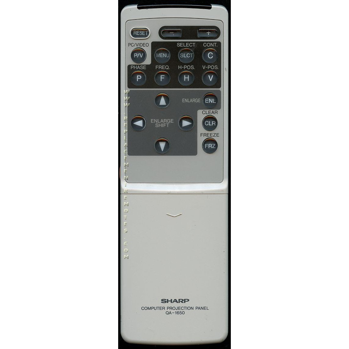 Sharp QA1650 Projector Remote Control