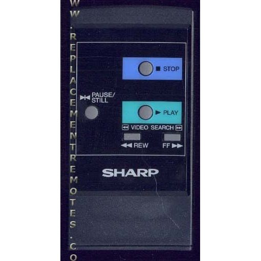 Sharp RMMCG0186GESA VCR Remote Control