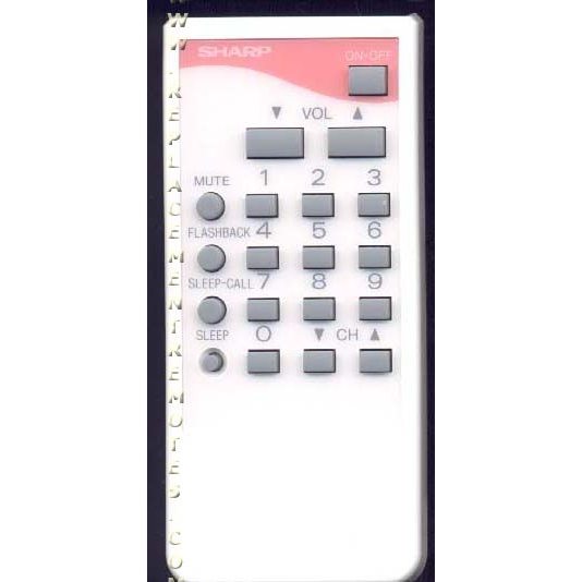 Sharp RRMCG0461CESB TV Remote Control