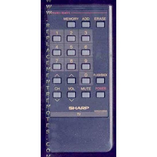 Sharp RRMCG0631CESA TV Remote Control