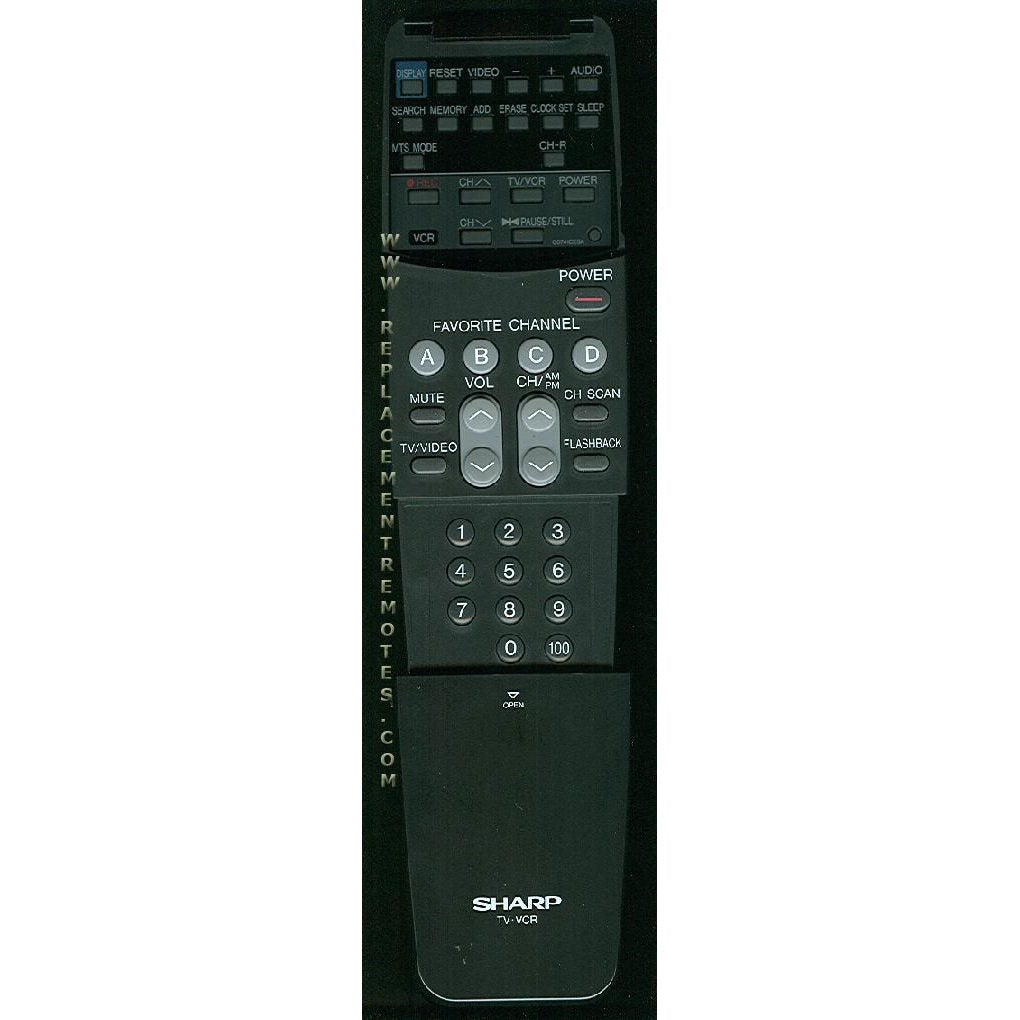 Sharp RRMCG0741CESA TV/VCR Remote Control