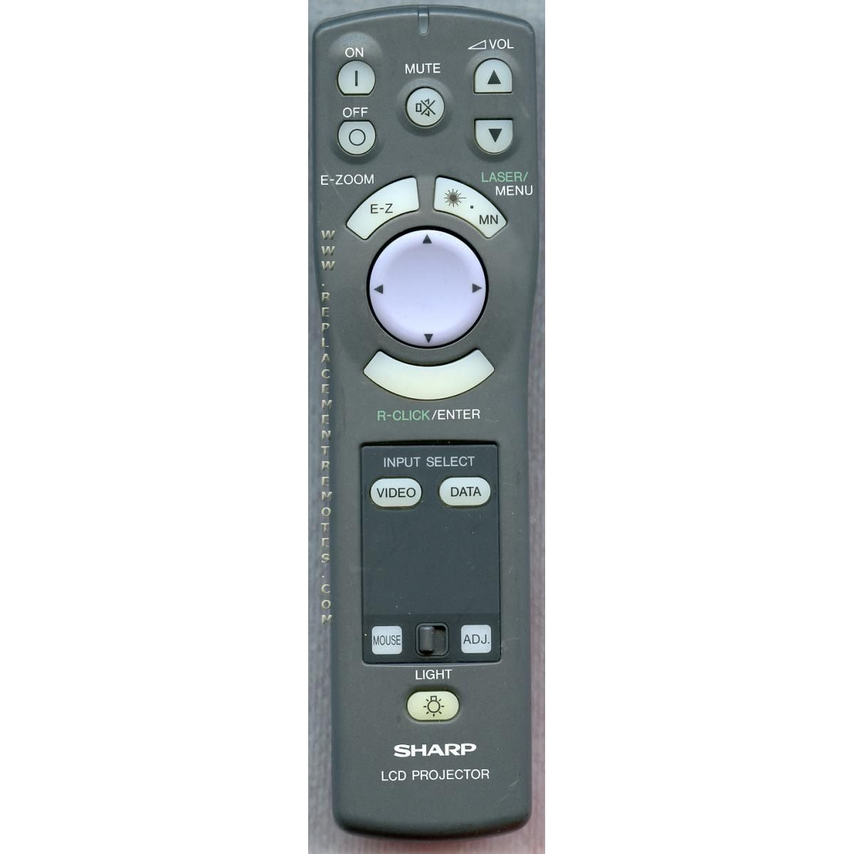 Sharp RRMCG1327CESA Projector Remote Control