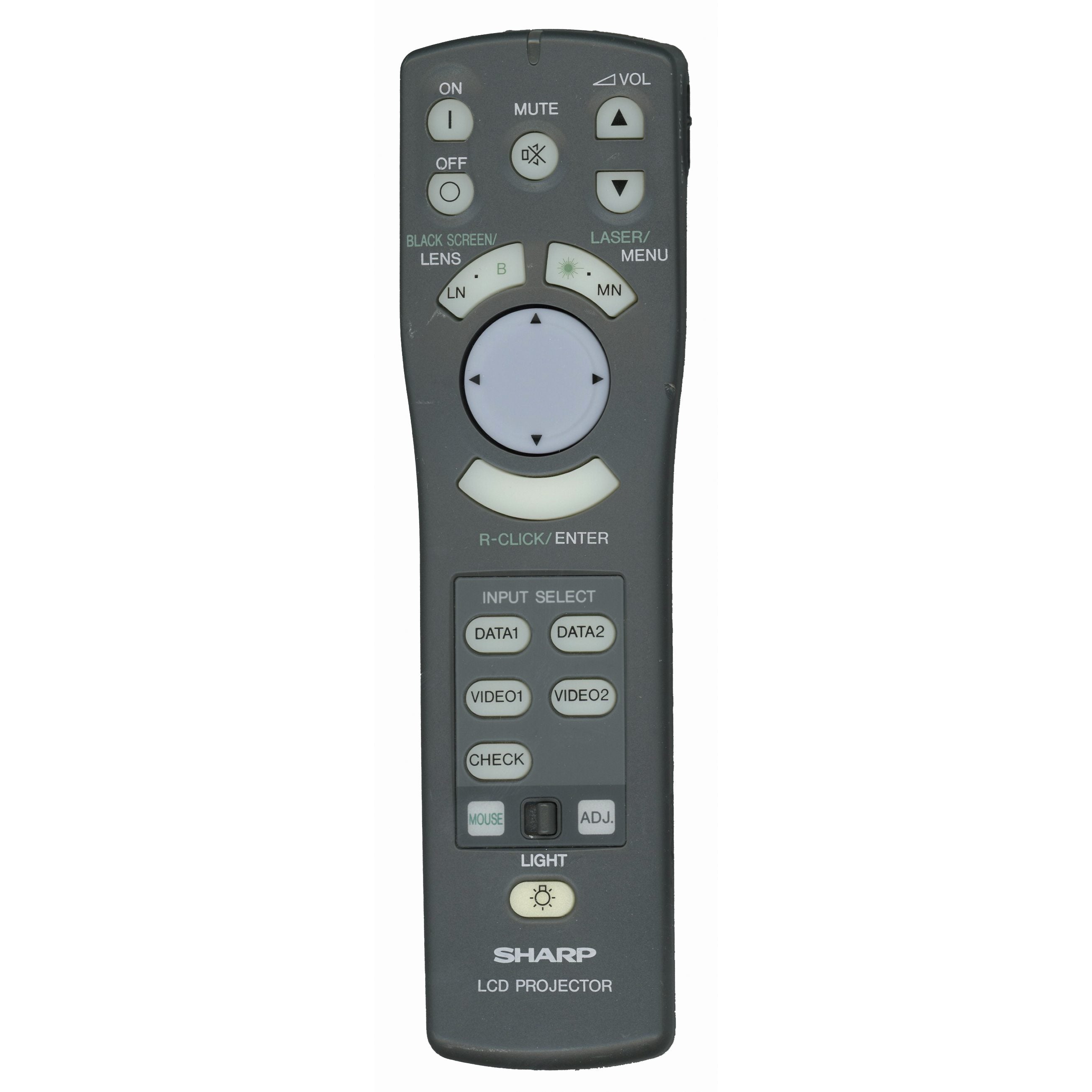 Sharp RRMCG1392CESA Projector Remote Control