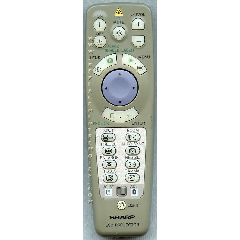 Sharp RRMCG1518CESA Projector Remote Control