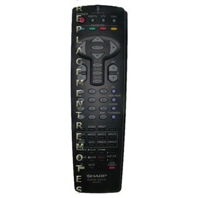 Sharp RRMCG1554CESA TV Remote Control