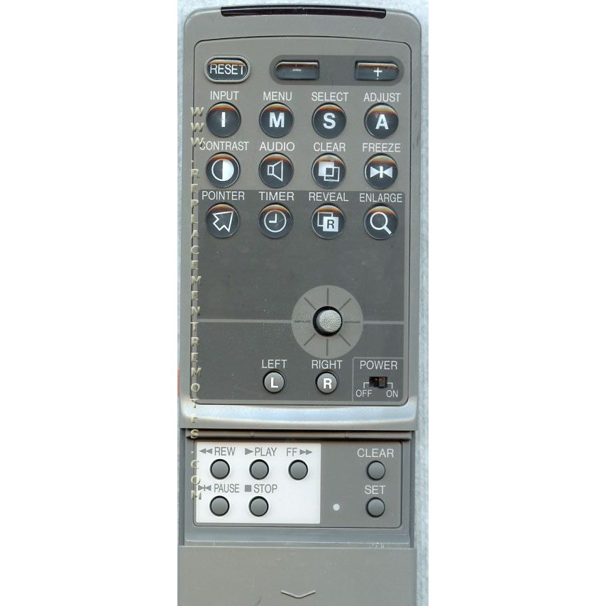 Sharp RRMCG2023YAZZ Projector Remote Control