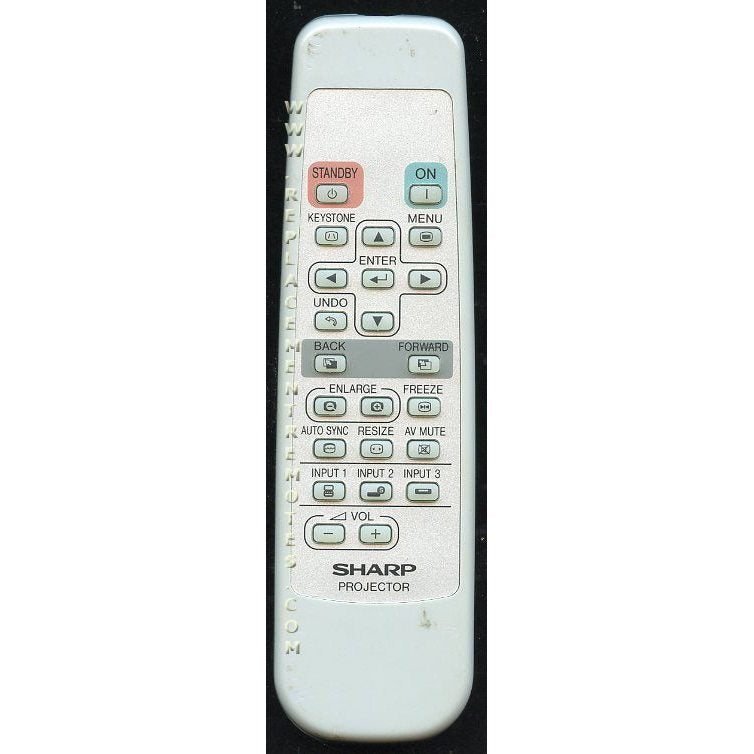 Sharp RRMCGA187WJSA Projector Remote Control