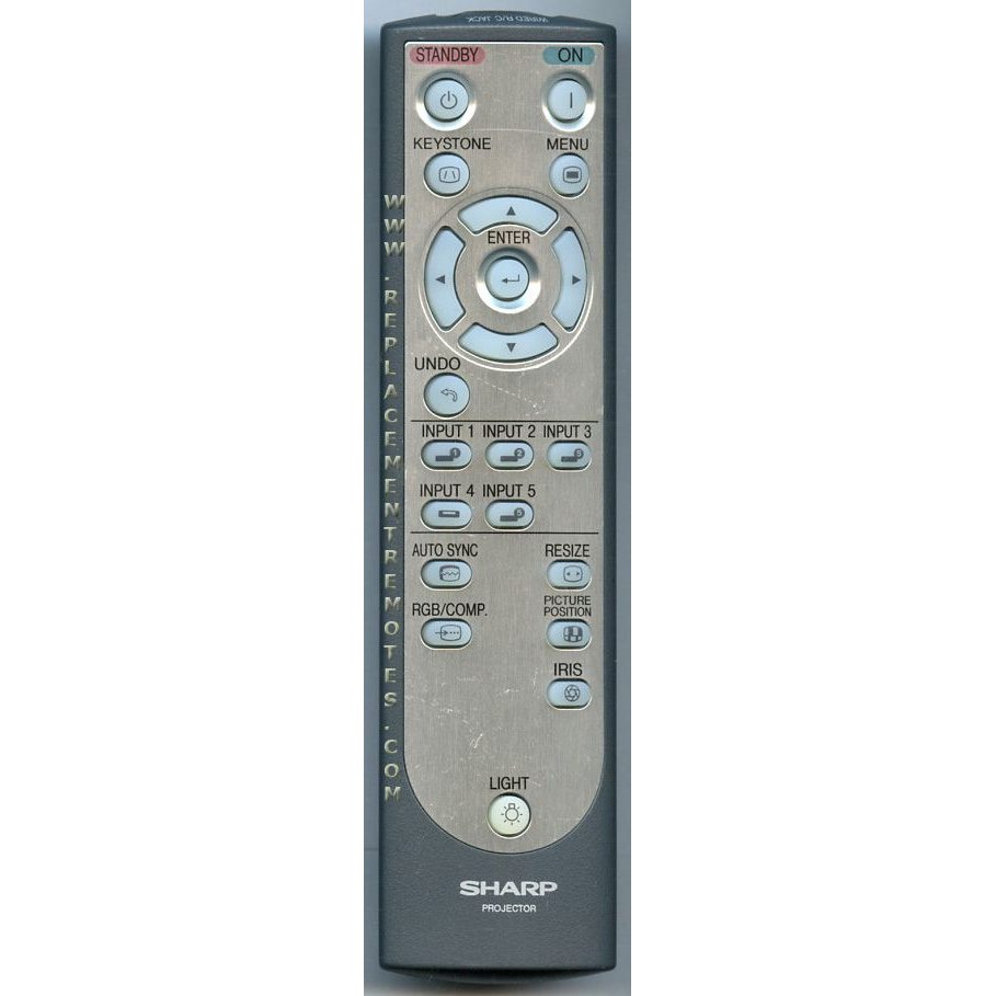 Sharp RRMCGA216WJSA Projector Remote Control