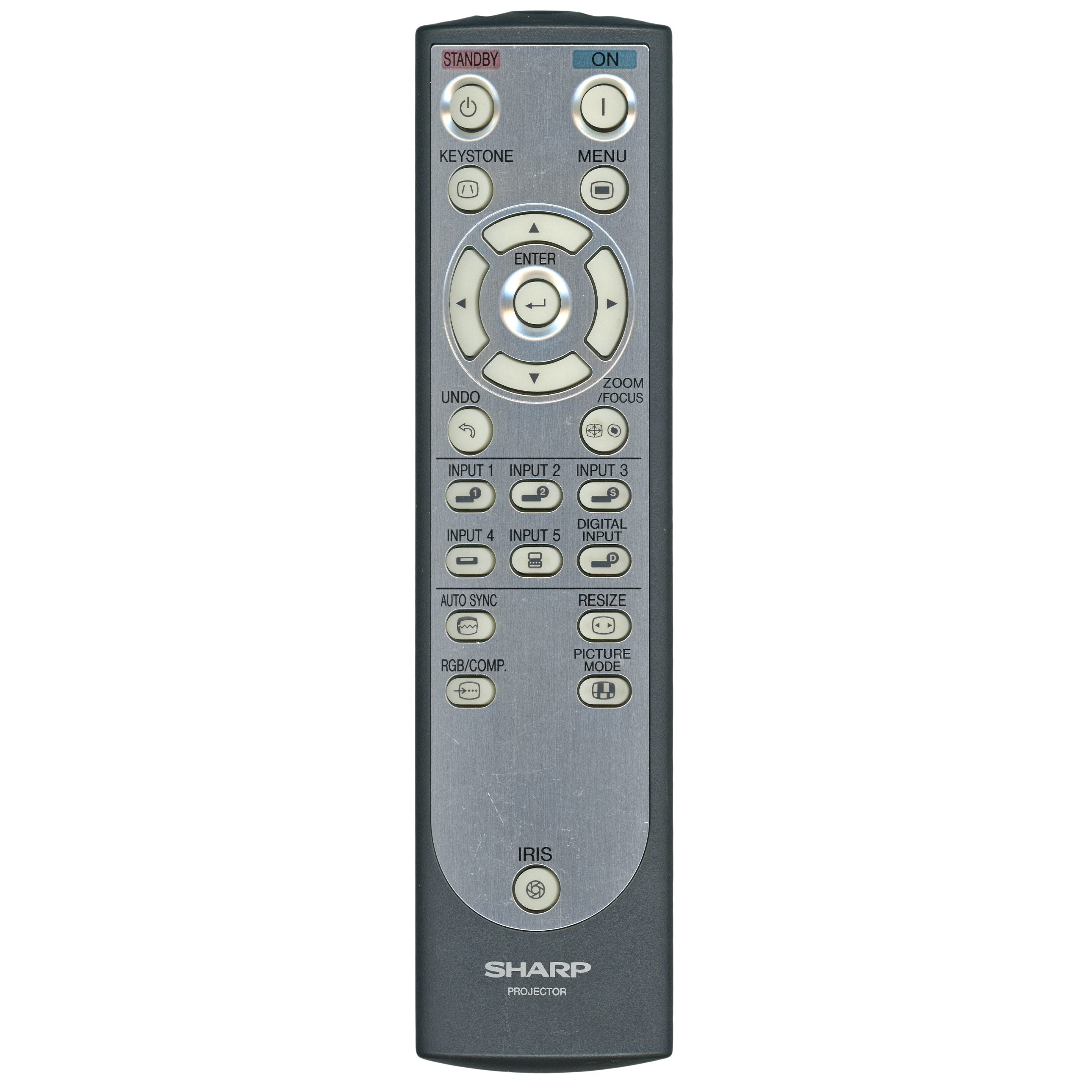 Sharp RRMCGA334WJSA Projector Remote Control