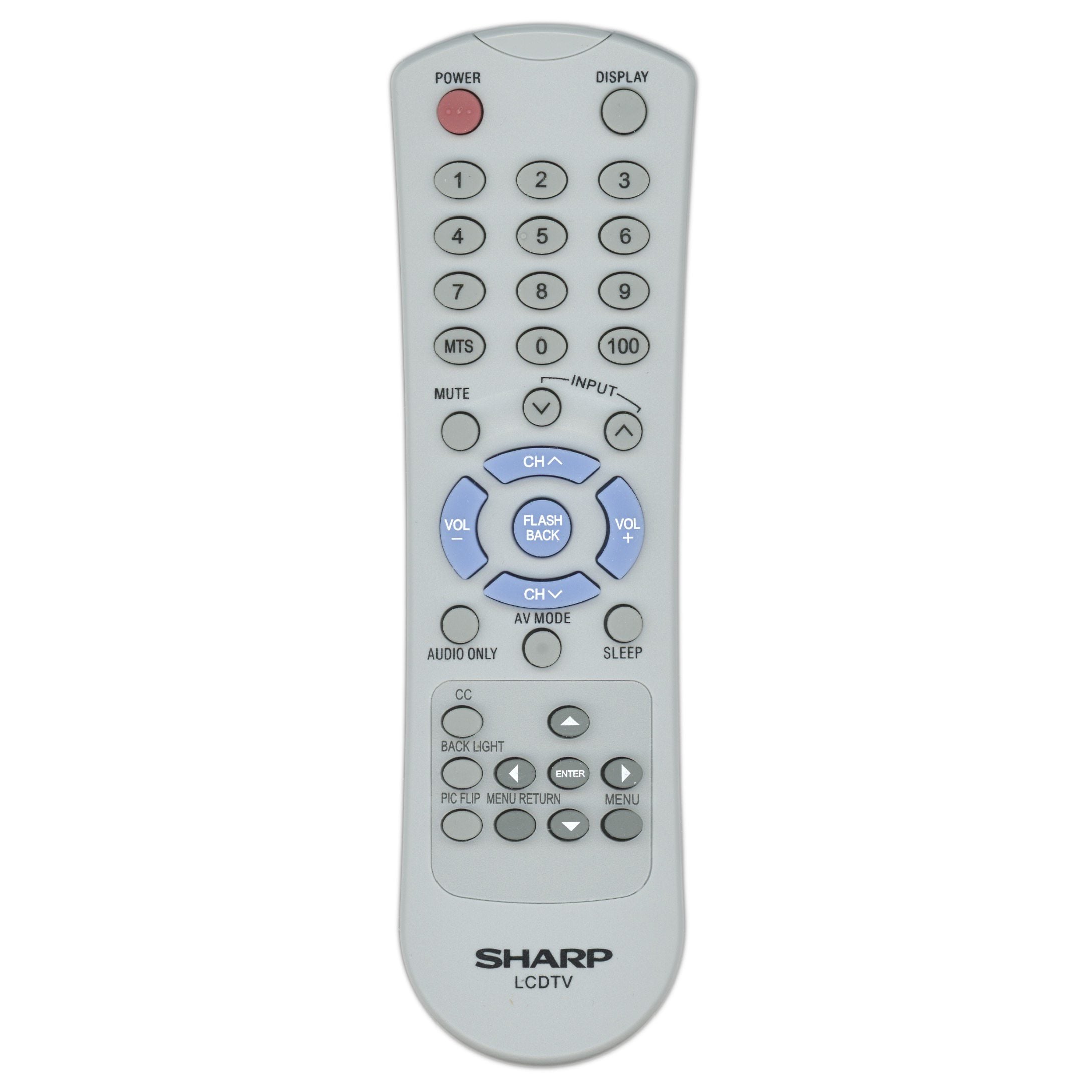 Sharp RRMCGA457WJSA TV Remote Control