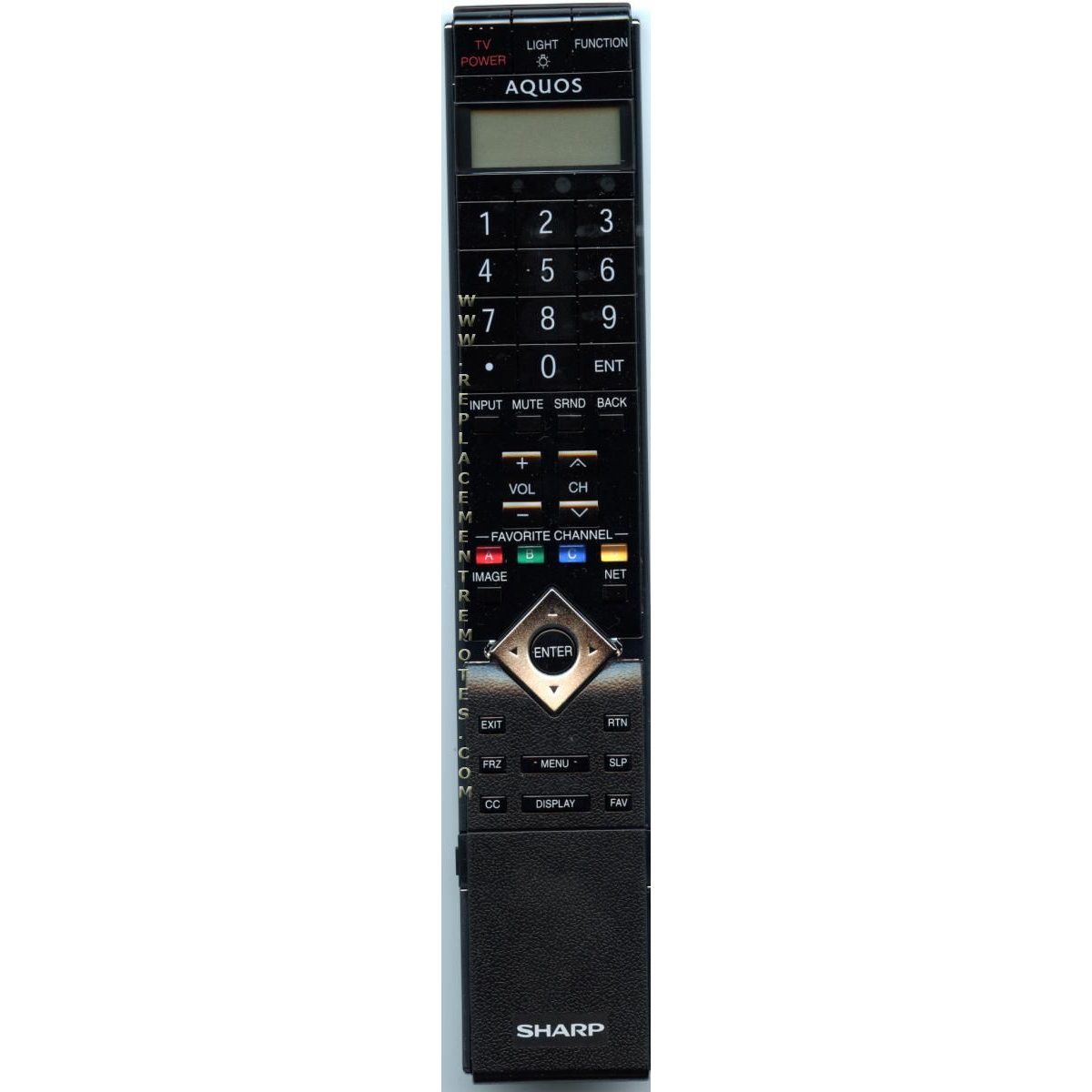 Sharp RRMCGA720WJSA TV Remote Control