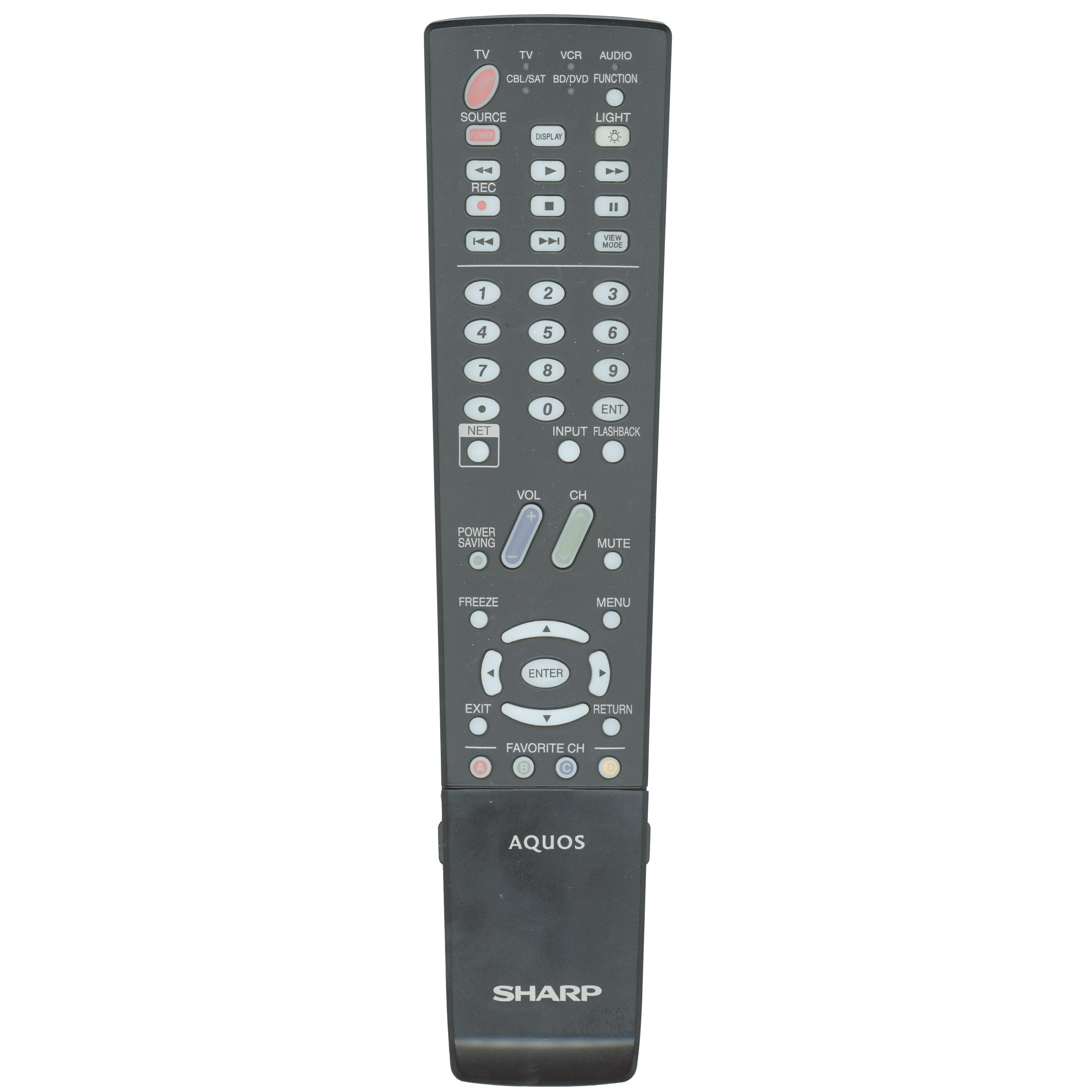 Sharp RRMCGA806WJSA TV Remote Control