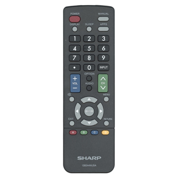 Sharp RRMCGB244WJSA TV Remote Control